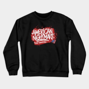 Cody Rhodes, typografi, american nightmare Crewneck Sweatshirt